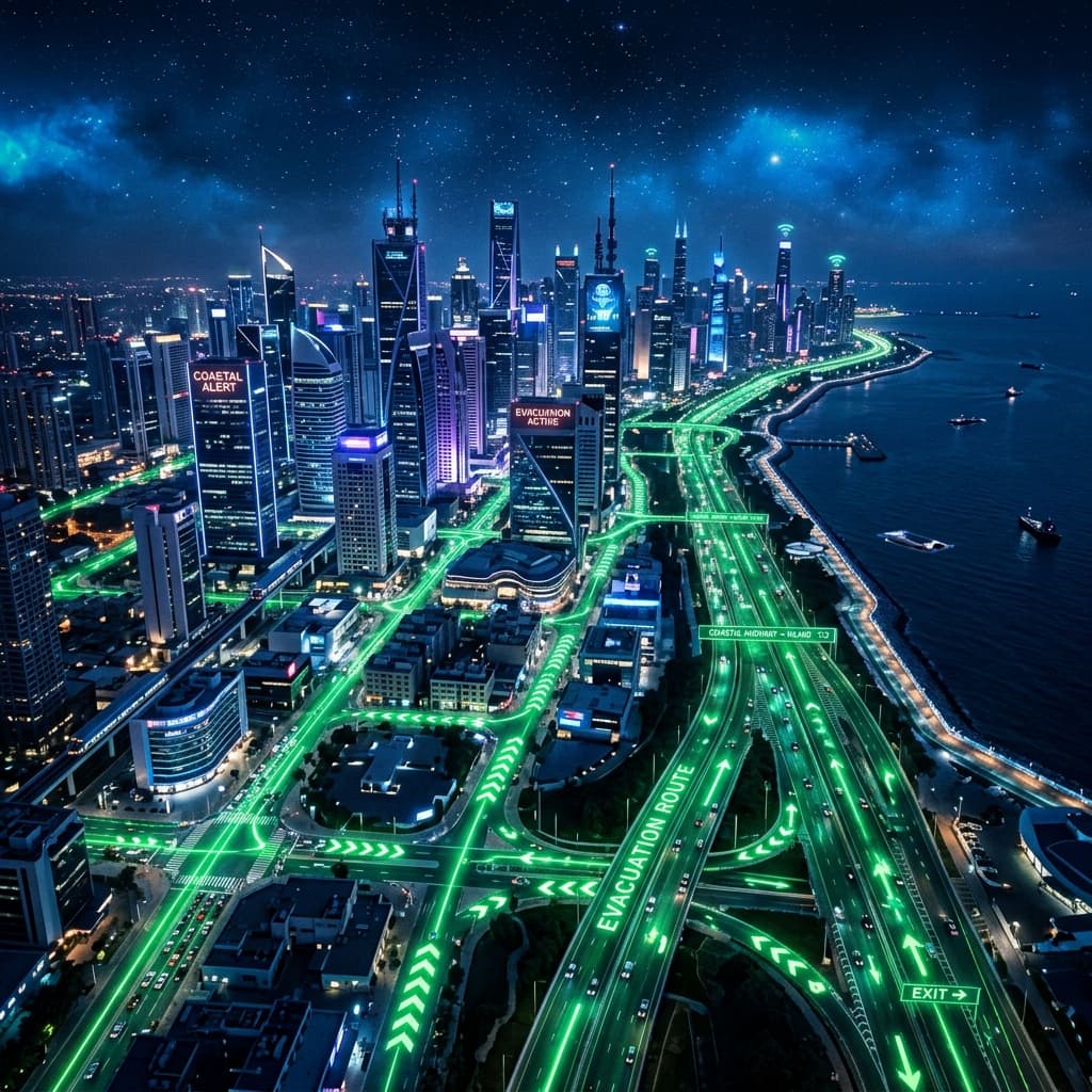 Urban Evacuation Route